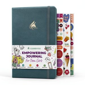 Teen Girls Journal Clever Fox Organizer Leather-0