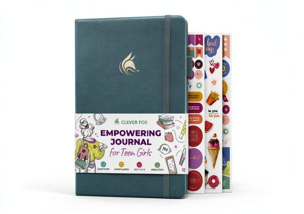 Teen Girls Journal Clever Fox Organizer Leather-0