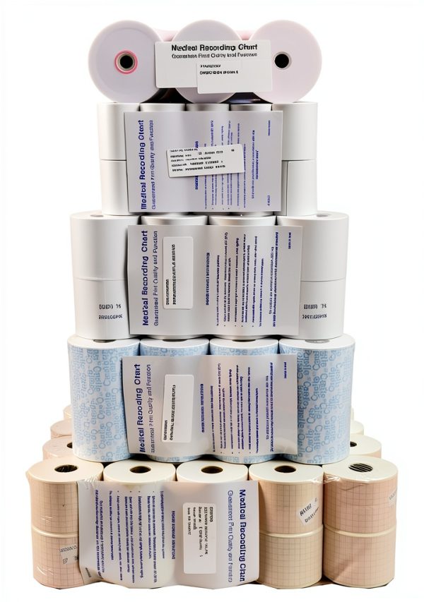 Mindray Circular Chart Paper 12 Rolls Industrial Medical Use-0