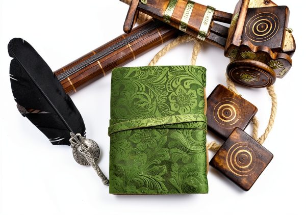 Vintage Leather Journal SH SHIFAA HANDICRAFT Office Product-3