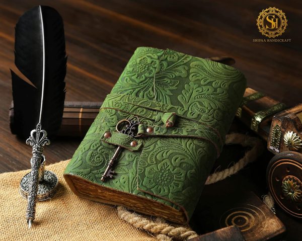 Vintage Leather Journal by SH SHIFAA HANDICRAFT Office-3