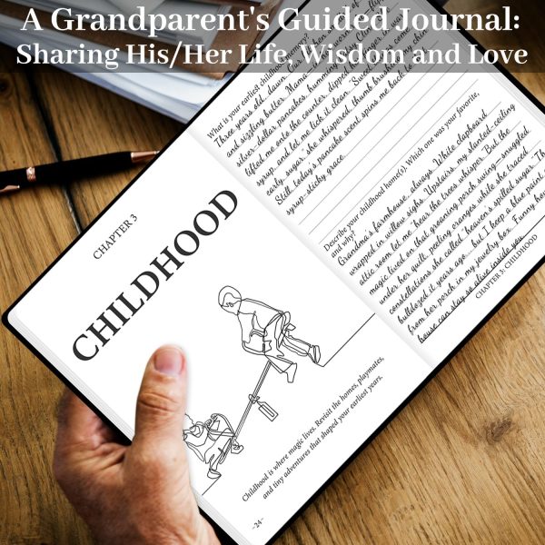 Grandparents Life Story Journal SIMSIMY Luxury Journal-4