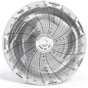 Thomas Scientific Circular Chart Paper C181 Industrial Use-0