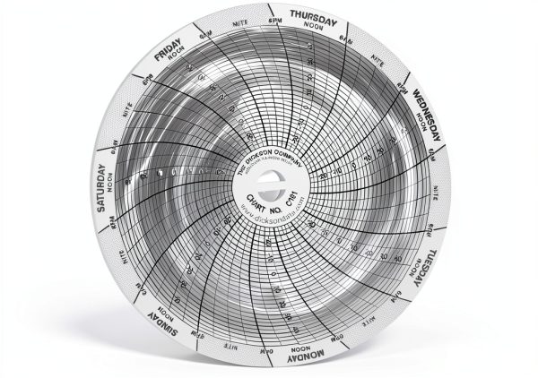 Thomas Scientific Circular Chart Paper C181 Industrial Use-0