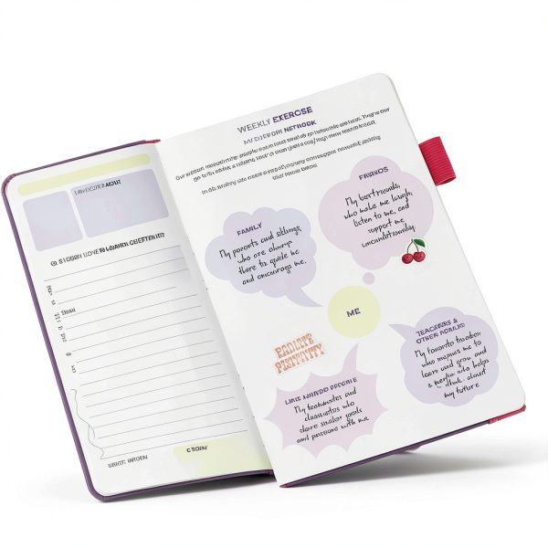Teen Girls Journal Clever Fox Leather Organizer-4