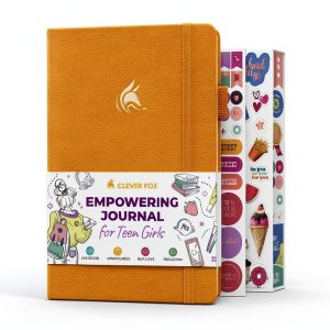 Teen Girls Journal Clever Fox Leather Organizer-0