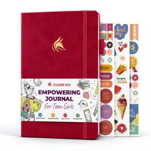 Teen Girls Journal Clever Fox Leather Organizer-0