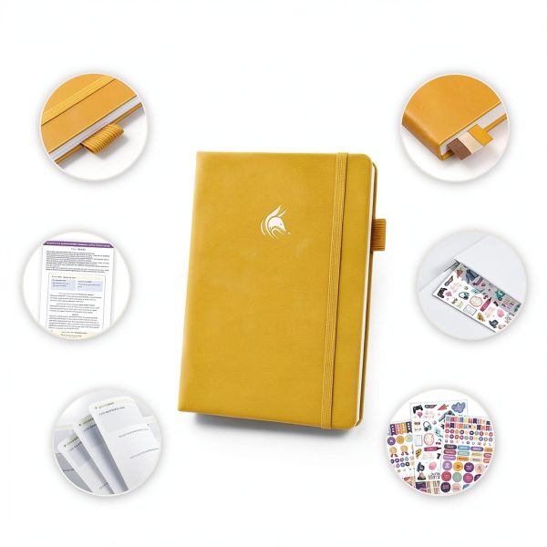 Teen Girls Journal Clever Fox Leather Organizer-1