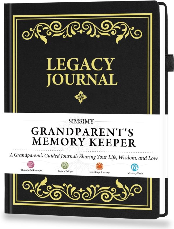 Grandparents Life Story Journal SIMSIMY Luxury Journal-0