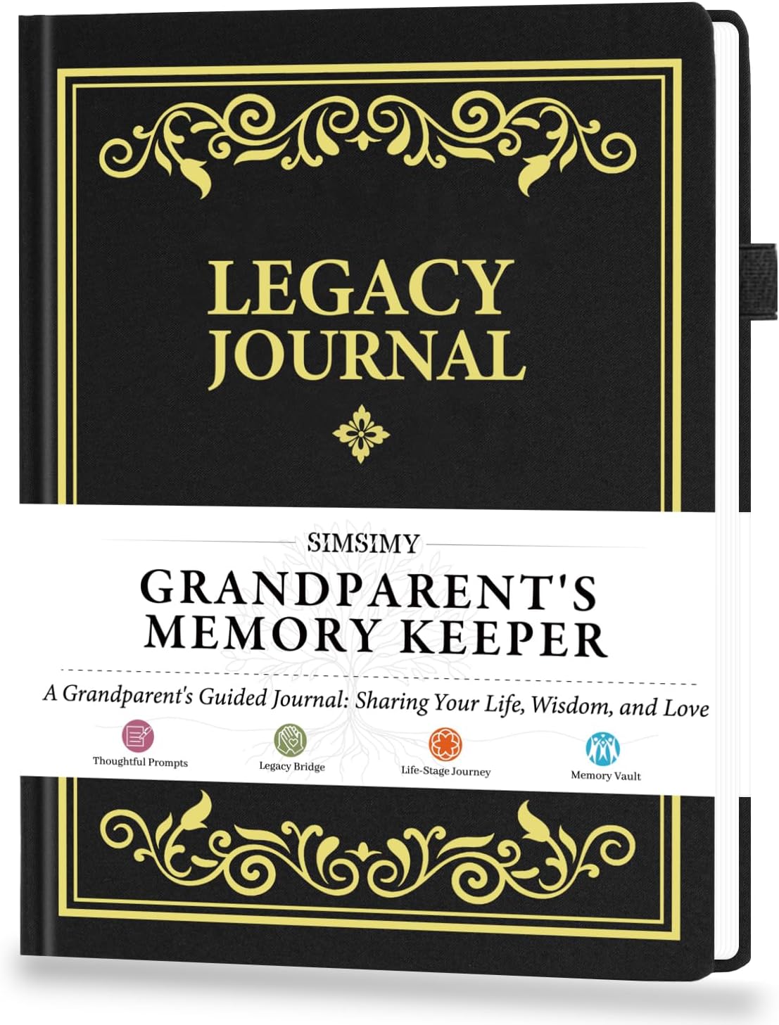 Grandparents Life Story Journal cover