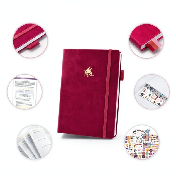Teen Girls Journal Clever Fox Leather Organizer-1