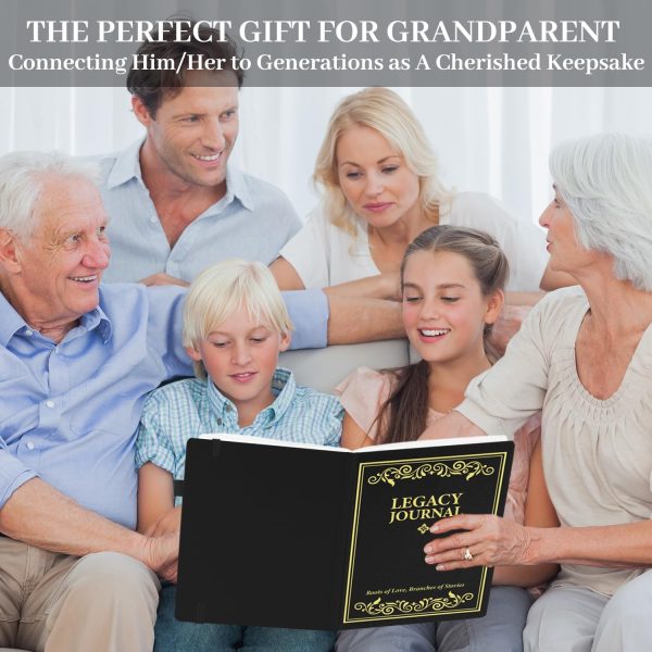Grandparents Life Story Journal SIMSIMY Luxury Journal-5