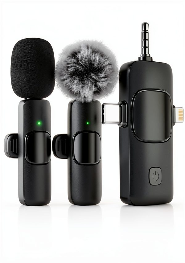 MENERESAS Wireless Microphone Abyssal Black-0