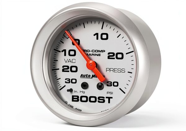 AutoMeter Vac/Boost Gauge Marine 2 5/8"-1