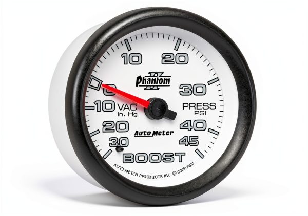 Auto Meter 7808 Mechanical Boost-Vacuum Gauge-2