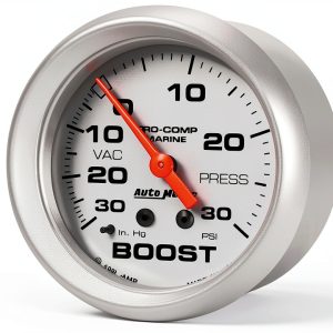 AutoMeter Vac/Boost Gauge Marine 2 5/8"-0