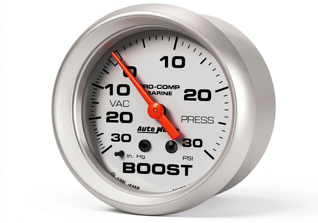 AutoMeter Vac/Boost Gauge Marine 2 5/8