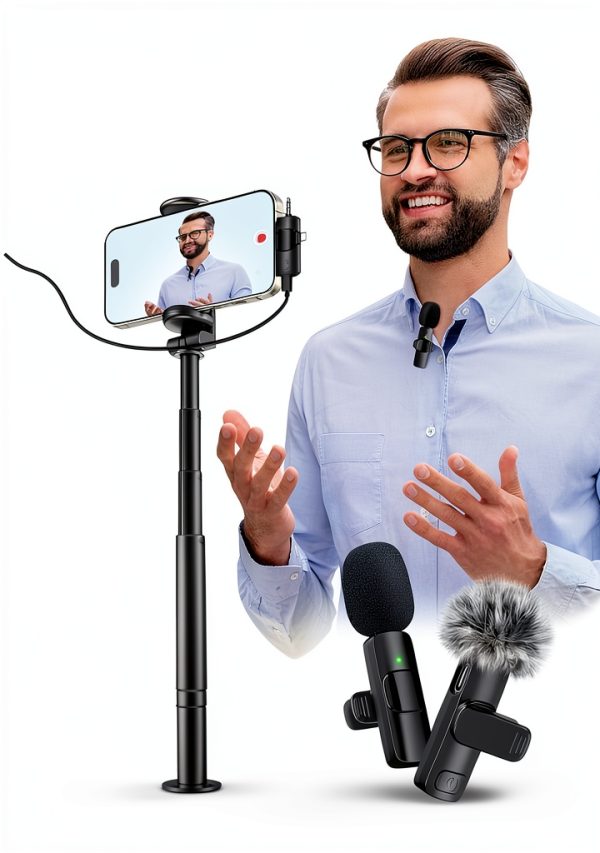 MENERESAS Wireless Microphone Abyssal Black-3