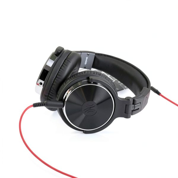 OneOdio Pro-10 Wired DJ Headphones Leather Design-3