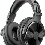 OneOdio Pro-10 Wired DJ Headphones Leather Design-0