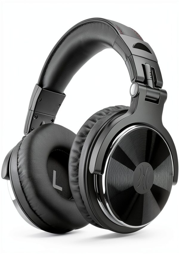 OneOdio Pro-10 Wired DJ Headphones Leather Design-0