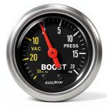 Auto Meter 2401 Mechanical Boost Gauge-0