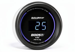Auto Meter Digital Vacuum Gauge Plastic 2-1/16"-0