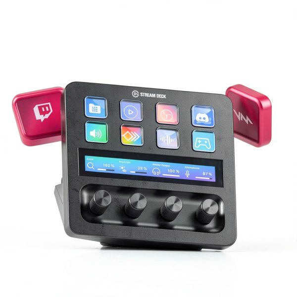 Elgato Stream Deck Plus Controller LCD Keys Black-1