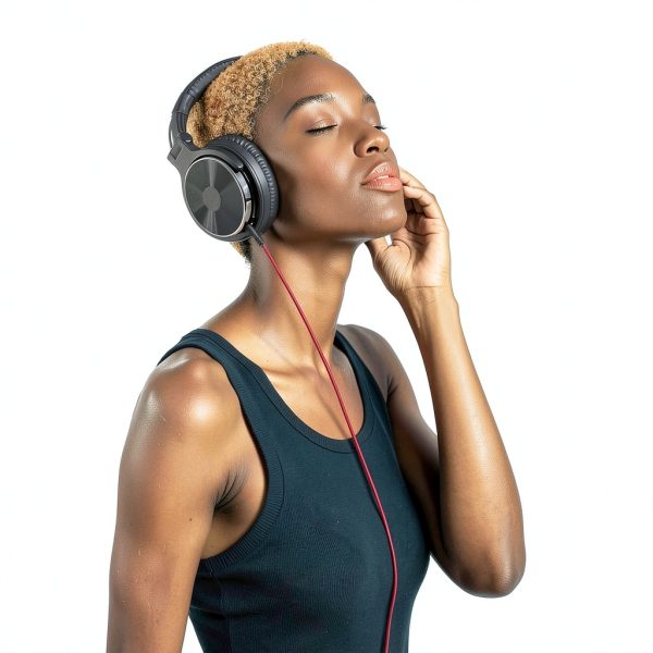 OneOdio Pro-10 Wired DJ Headphones Leather Design-1