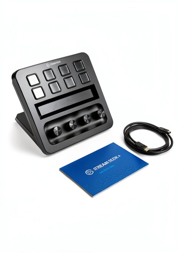 Elgato Stream Deck Plus Controller LCD Keys Black-9