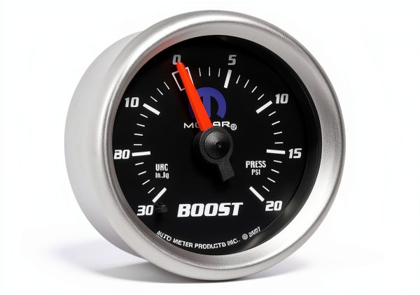Auto Meter Mechanical Boost Vacuum Gauge 880012 with LED Dial-4