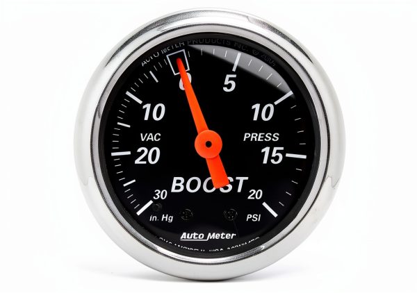 Auto Meter Vacuum Gauge Nylon Mechanical 1471 Race Proven Instrument-0
