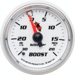 Auto Meter Boost Vacuum Gauge 7107 C2 2.3125in with Blue LED-0