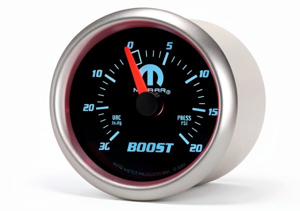 Auto Meter Mechanical Boost Vacuum Gauge 880012 with LED Dial-2
