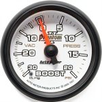 Auto Meter 7507 Phantom II Mechanical Boost Vacuum Gauge with LED-0
