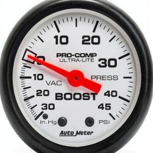 Auto Meter Vacuum Gauge 5708 Performance with Incandescent Dial-0