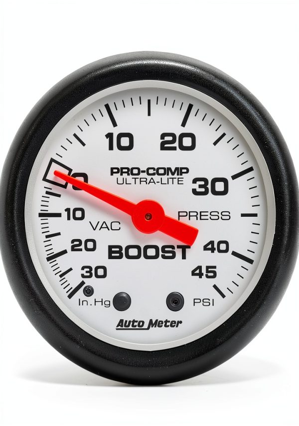 Auto Meter Vacuum Gauge 5708 Performance with Incandescent Dial-0
