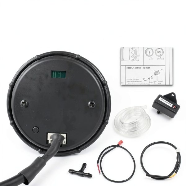 Vacuum Gauge WATERWICH LED Night Visibility -14 to 0 PSI Universal-4